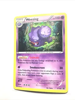 WEEZING - XY163 - Black Star Promo - Pokemon Card - MP - Image 1