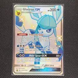 Glaceon GX - SV55/SV94 - Ultra Rare - Hidden Fates - Pokemon Card - NM/M - Image 1