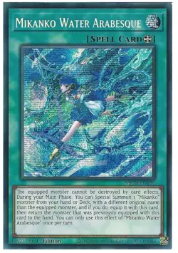 MP24-EN136 Mikanko Water Arabesque - Prismatic Secret Rare Card - 1st Edition - Image 1