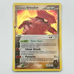 Team Magma's Groudon 9/95 Celebrations Ultra Rare Pokemon Card Holo - NM - Image 1
