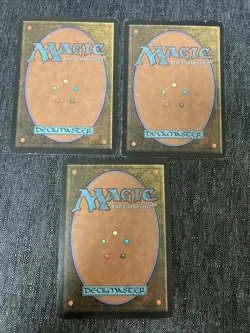 MTG Mirrodin - Molten Rain x3 LP/MP - Image 2