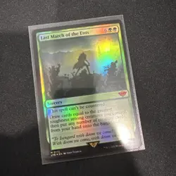 Last March of the Ents 0172 NM Pack Fresh Foil - Image 1