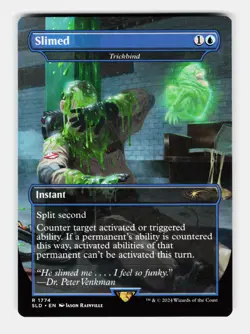 MTG: Slimed - Trickbind | Secret Lair Drop Series 1774 NM - Image 1