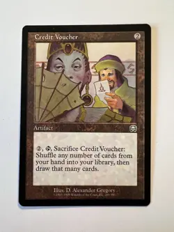 Credit Voucher - MTG Mercadian Masques - NM - Image 1