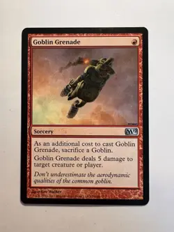 Goblin Grenade - MTG Core Set 2012 - NM - Image 1