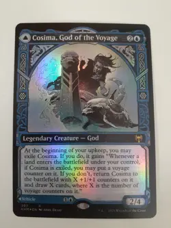 MTG Bling - Foil Showcase - Cosima, God of the Voyage - Kaldheim -J222 - Image 1