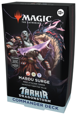 MTG Tarkir Dragonstorm Mardu Surge Commander Deck - Image 1