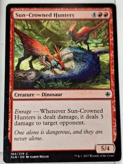 Sun-Crowned Hunters - Ixalan - Magic the Gathering MTG Nice! - Image 1