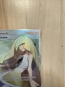 2017 Pokemon Crimson Invasion 110/111 Lusamine Full Art Trainer Ultra Rare - Image 3