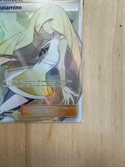 2017 Pokemon Crimson Invasion 110/111 Lusamine Full Art Trainer Ultra Rare - Image 4