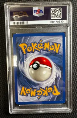 2002 Pokemon NEO DESTINY 1st edition LIGHT LANTURN #23 PSA MINT - Image 2