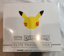Pokemon TCG: 25th Anniversary Celebrations Elite Trainer Box (2021) SEALED NEW 820650809439 - Image 1