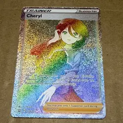Pokemon TCG Cheryl Sword & Shield - Battle Styles 173/163 Holo Secret Rare - Image 1