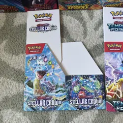 Pokemon EMPTY Half Booster Box X5 | For Display Only | Scarlet Violet Era - Image 2