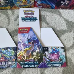Pokemon EMPTY Half Booster Box X5 | For Display Only | Scarlet Violet Era - Image 3