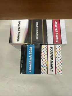 Lot Of 5 Pokemon Booster Bundle S n V 151 Black Bolt White FLARE Prismatic MeGA - Image 4