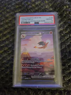 2023 Pokemon Scarlet & Violet 151 Charizard ex PSA 10 199/165 SIR - Image 1