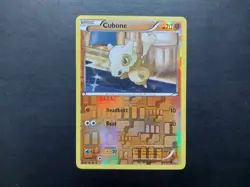 Pokemon - Cubone 60/124 Reverse Holo Common Black & White Dragons Exalted - Image 1