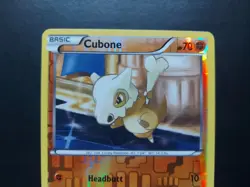 Pokemon - Cubone 60/124 Reverse Holo Common Black & White Dragons Exalted - Image 2