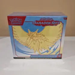 Pokemon Tcg Paradox Rift Roaring Moon Elite Trainer Box Brand New Sealed - Image 1