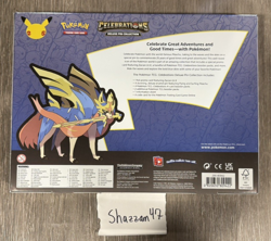Pokemon TCG Celebrations Deluxe Pin Collection Box Zacian Lv X - Sealed - Image 2