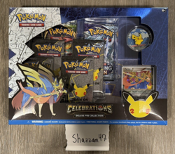 Pokemon TCG Celebrations Deluxe Pin Collection Box Zacian Lv X - Sealed - Image 4