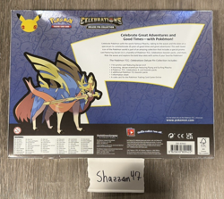 Pokemon TCG Celebrations Deluxe Pin Collection Box Zacian Lv X - Sealed - Image 5