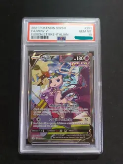 Mew V 251/264 Alternative • PSA 10 • ITA • Colpo Fusione FST • Pokemon 2021 - Image 3