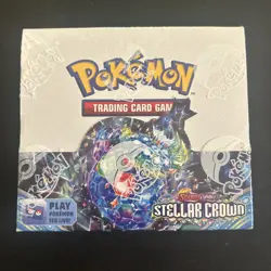 Pokemon Tcg Scarlet Violet Stellar Crown Booster Box 36 Factory Sealed Packs New - Image 1