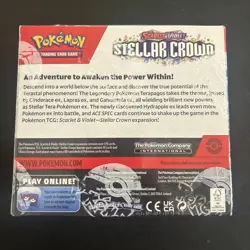 Pokemon Tcg Scarlet Violet Stellar Crown Booster Box 36 Factory Sealed Packs New - Image 3