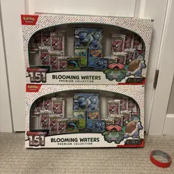 2x lot Pokemon Scarlet & Violet 151 Blooming Waters Premium Collection - SEALED - Image 1