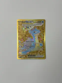 Pokemon Lapras ex Black Star Promo Full Art #164 - Image 1