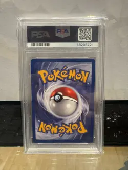 Moltres 2000 Pokemon Promo Black Star #21 Black Star-Aoki Error PSA 9 - Image 2