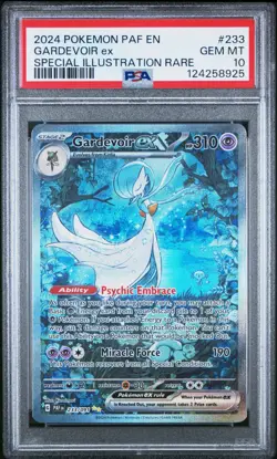 Pokemon Gardevoir ex 233/091 Paldean Fates #233 SIR GEM MINT PSA 10 - Image 1