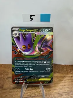 Pokemon TCG Mega Gengar Ex Promo 056/094 Mega Battle Deck MINT - Image 1