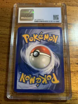 Pokemon Eevee #11 Black Star Promo 2000 Pokemon League Holo CGC 8 - Image 2
