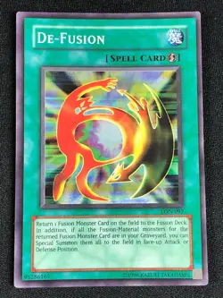 YUGIOH DE-FUSION LON-097 SUPER PLAY/WEAR - Image 1