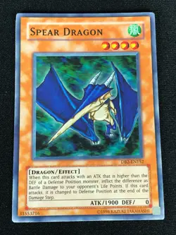 YUGIOH SPEAR DRAGON DB2-EN152 SUPER (LP) - Image 1