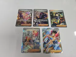 Lot Of 5 Trainer Pokemon Cards Phoebe Tulip Mela - Image 1