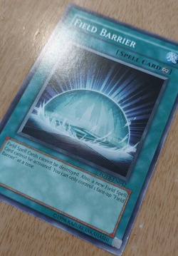 Field Barrier FOTB-EN042 YuGiOh card (LP) - Image 1
