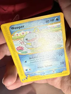LIGHTLY PLAYED (LP) / NM Wooper 117/147 Aquapolis Non-Holo Pokemon Card 2002 - Image 3