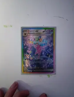 Pokemon 2025 Pre en Espeon EX Special Illustration Rare Card 155/131 - Image 2