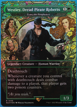 Westley, Dread Pirate Roberts (Secret Lair Promo) FOIL MINT MAGIC CARD (503487) - Image 1