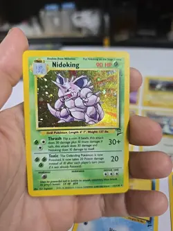 Lot Of 17 Vintage Base Set 2 Wotc Pokemon Cards Ninetales Scyther Nidoking - Image 2