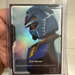EX BASE EXBP-001 Alt Art - Gundam Card Game BETA (English) - Image 1