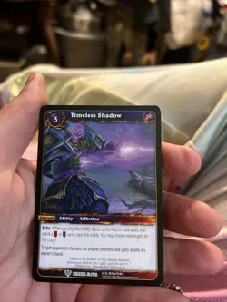 World of Warcraft WOW Trading Card Timeless shadow 53/202 - Image 1