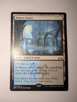 Watery Grave Guilds of Ravnica Regular Card, Near Mint Condition - Image 1