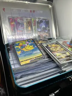 Pokemon TCG Lunch Box Filled With Hits Lot 200 + Card Sleeved Top Loaded 636996769661 - Image 1