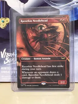 Razorkin Needlehead (Borderless) Duskmourn: House of Horror Regular - Image 1