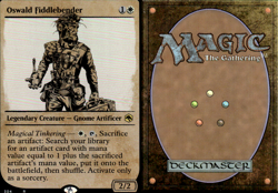 Magic the Gathering -MTG- Foil Oswald Fiddlebender - Image 1